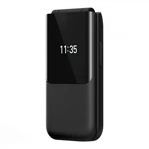 Flip-screen dual-screen mobile phone with dual SIM cards, dual standby, ultra-long standby time, feature phone for the elderly