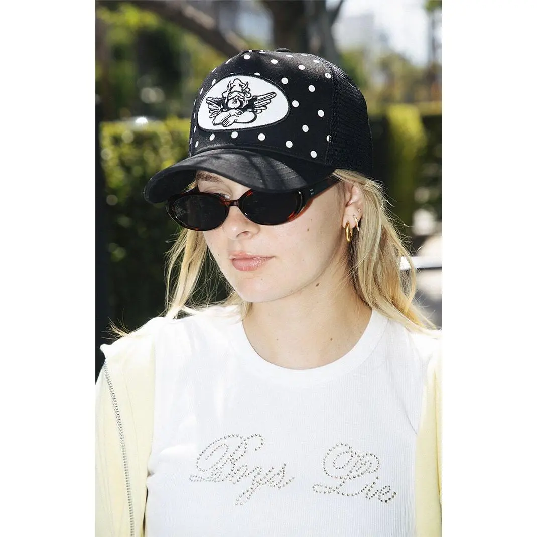 Boys Lie Women's Polka Dot Trucker Hat
