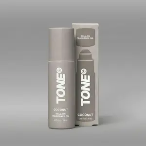 TONE Roll-On Fragrance Oil for Men – Coconut - 0.85 fl oz