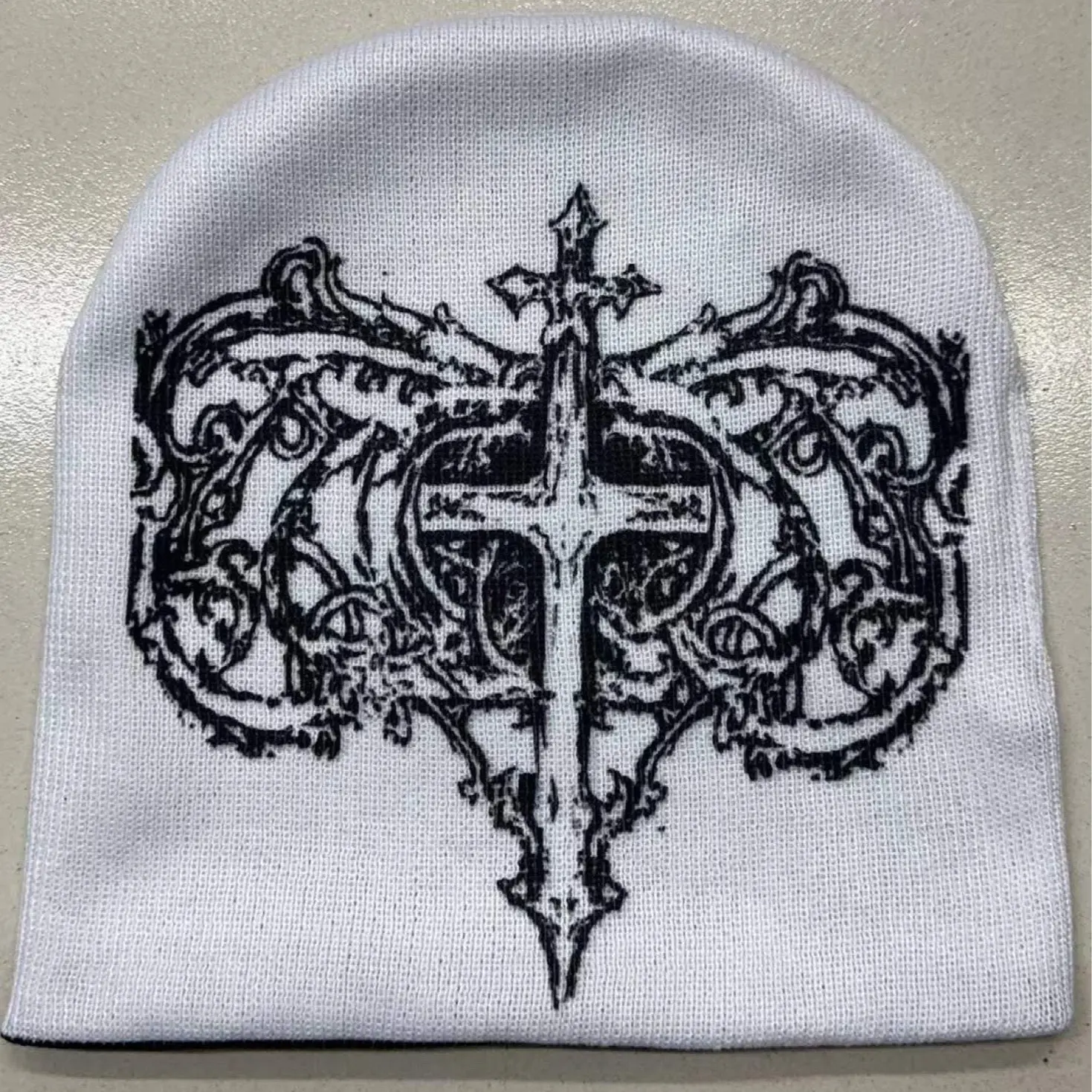 Reversible Cross Beanie