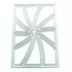 Rectangular Grid Metal Cutting Mold, Perfect for Handmade Crafts, Ideal for Paper Card Album Projects, Background Embossing Tool, Crafting Tools
