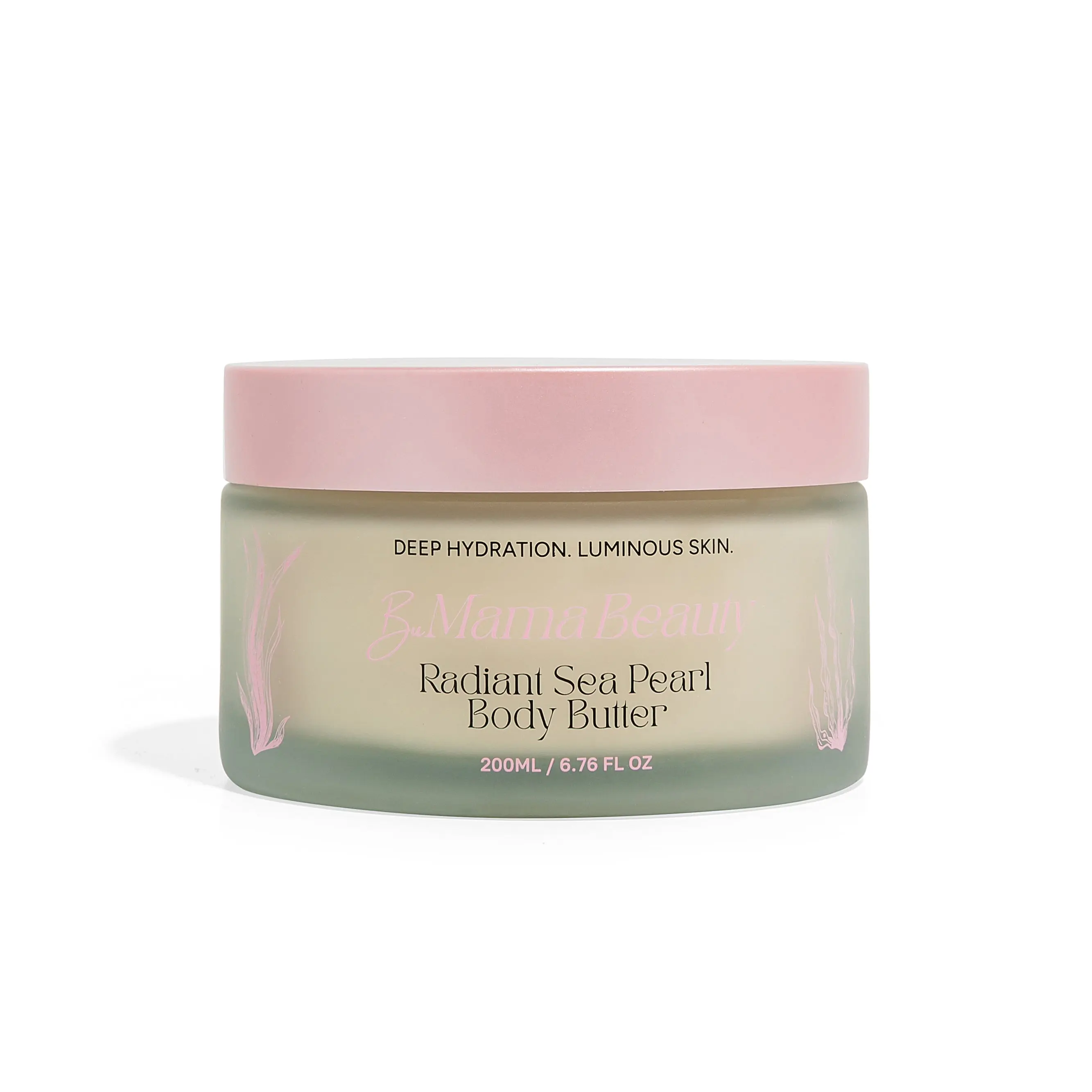 Malibu Radiant Sea Pearl Body Butter - 200ml, Deep Hydration, Luminous Skin, Infused with Crushed Sea Pearl, Marine Extracts, Botanical Oils