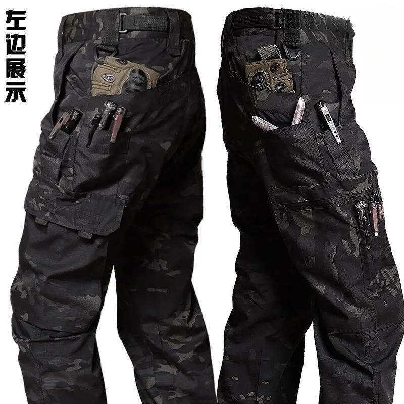 2025 Outdoor Tactical Wear resistant Function Waterproof Work Pants with Multiple Pockets Spring Autumn Men's and Women's New Style 2025 Outdoor Tactical Wear resistant Function Waterproof Work Pants with Multiple Pockets Spring Autumn Men's and Women's New Style