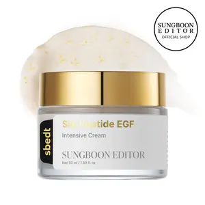 moisturizer for face [Sungboon] EGF Silk Peptide Intensive Lifting Cream Enhanced Skin Tone Gentle Moisturizing moisturizer for face Moisturizers Firming