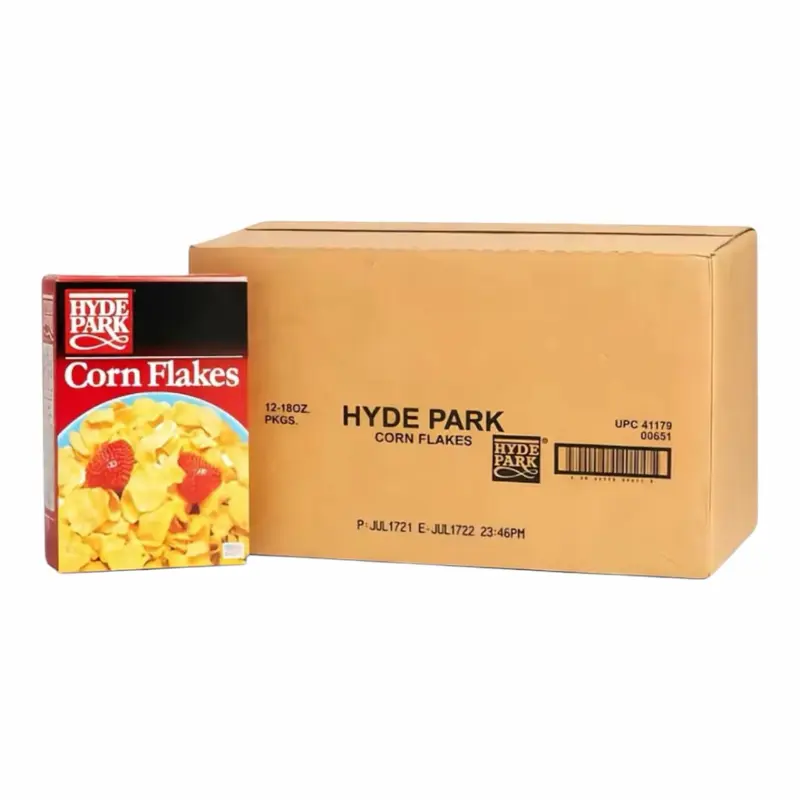 Original Corn Flakes, Hyde Park Brand, 210g Per Pack (12-Pack Bundle)