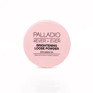 Palladio Brightening Loose Setting Powder - Makeup & Cosmetic - Green Tea Formula for a Flawless Finish