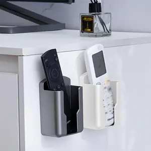 Ride The Home Organization Trend, These 2 Remote Control Holders With Strong Adhesive Are Must-Have, No-Drill Wall-Mount, Ideal For Tv, Bedroom & Kitchen. Keep Your Remotes In Place, Multipurpose Phone Holder, Adhesive Cellphone Holder