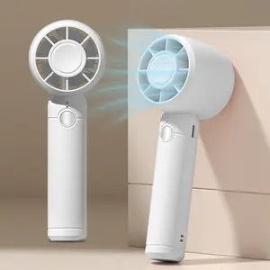 2026 Portable Mini Fan  USB Rechargeable Handheld Air Cooler for Travel, Gym & Daily Use