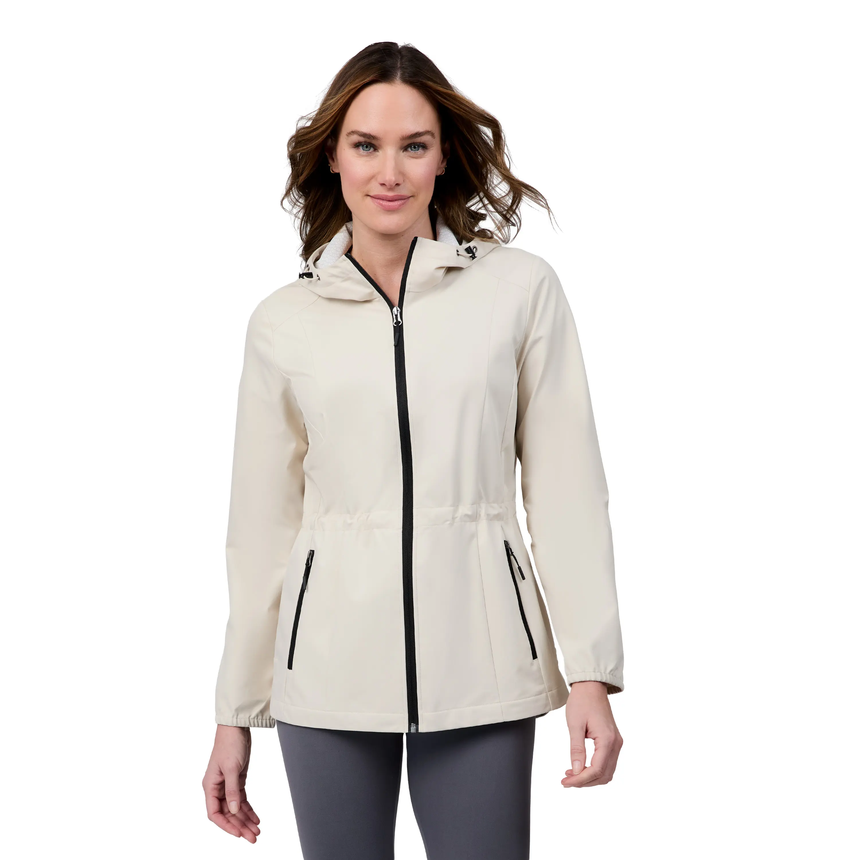 Free Country Women's X2O Anorak Rain Jacket, Tops, Fabric, Breathable