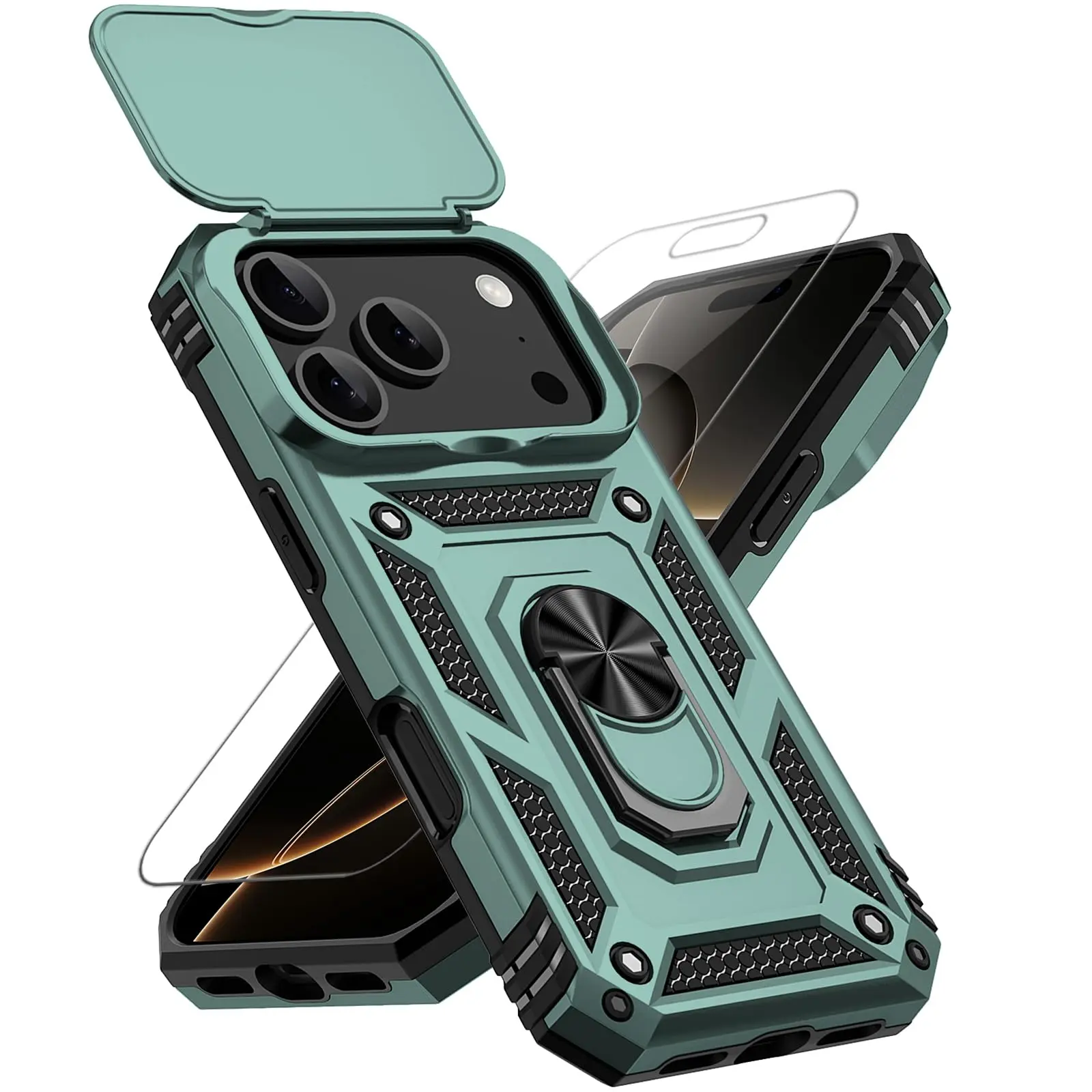 Dark Green w/ Slide Camera 2nd gen. Military Grade