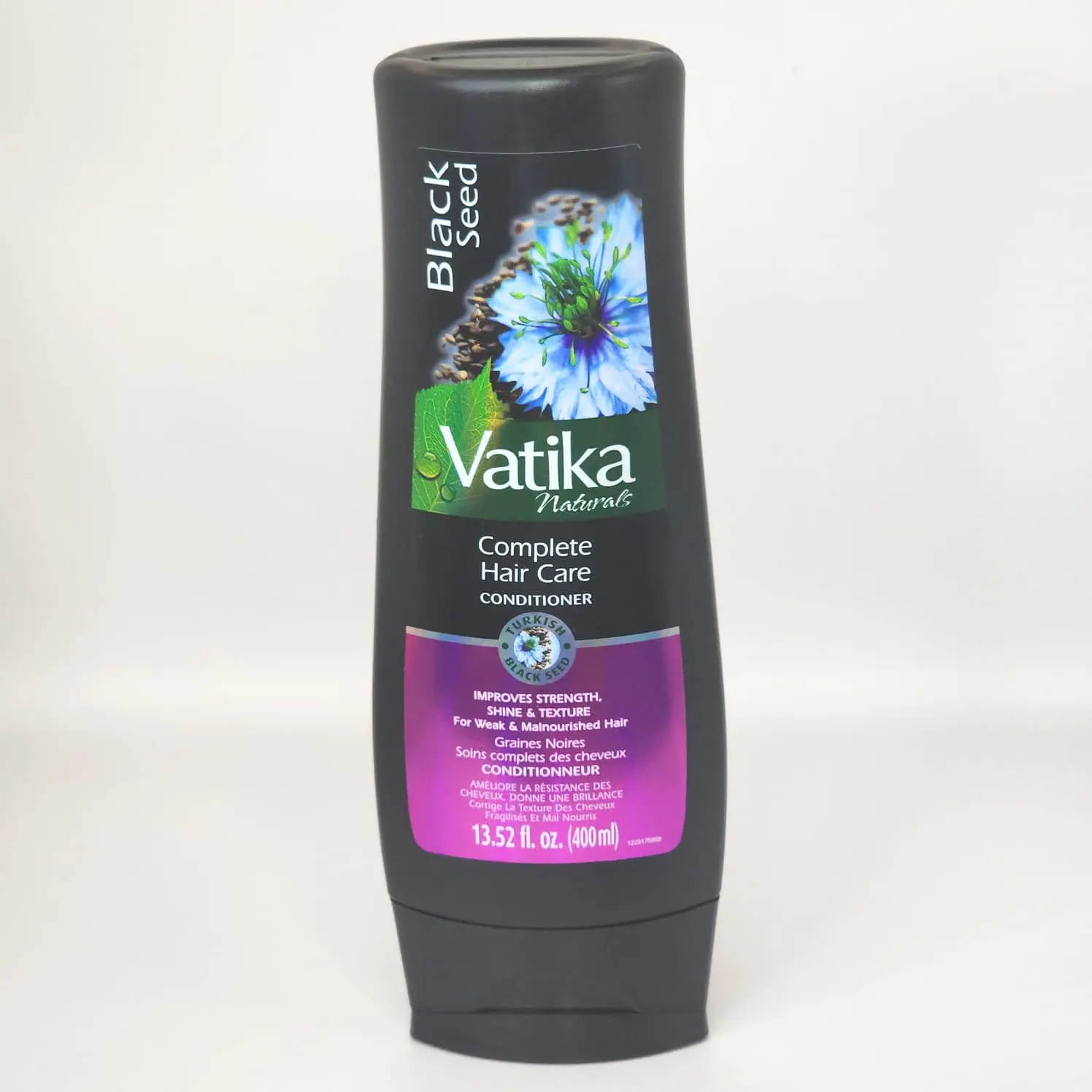 Vatika Naturals Black Seed Complete Hair Care Conditioner 13.52 fl oz 400ml for Weak & Malnourished Hair