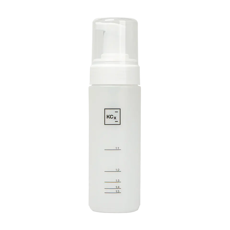 Koch Chemie Household Soap Foamer Bottle - Bottle-Shaped Soap Dispenser with Graduated Scale, Accurate Dilution Mixing for Dense Foam, Wide Mouth for Easy Filling, Durable Build, Foaming Trigger Compatible, Bottle-Shaped Soap Dispensers