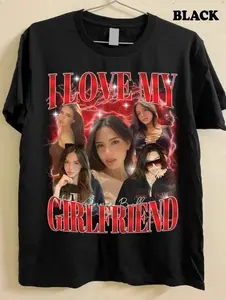Valentines Couple Shirt for Boyfriend | Romantic Statement Graphic | 100% Cotton Tee
