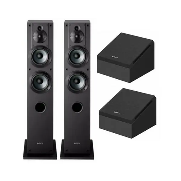 Sony Dolby Atmos Enabled Audio Speakers (SS-CSE) & Compact Stereo Floor-Standing Speaker (SSCS3) with Mount Compatibility