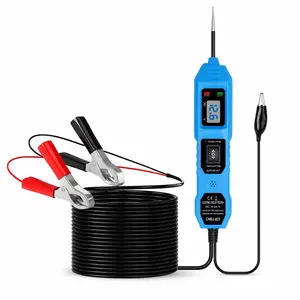 6-24V DC Automotive Circuit Tester, Versatile Car Diagnostic Tool with LED Voltage Monitor & Bright Light - Essential Electrical Power Probe Kit for Cars, Includes Manufacturer Warranty, Manufacturer Warrenty