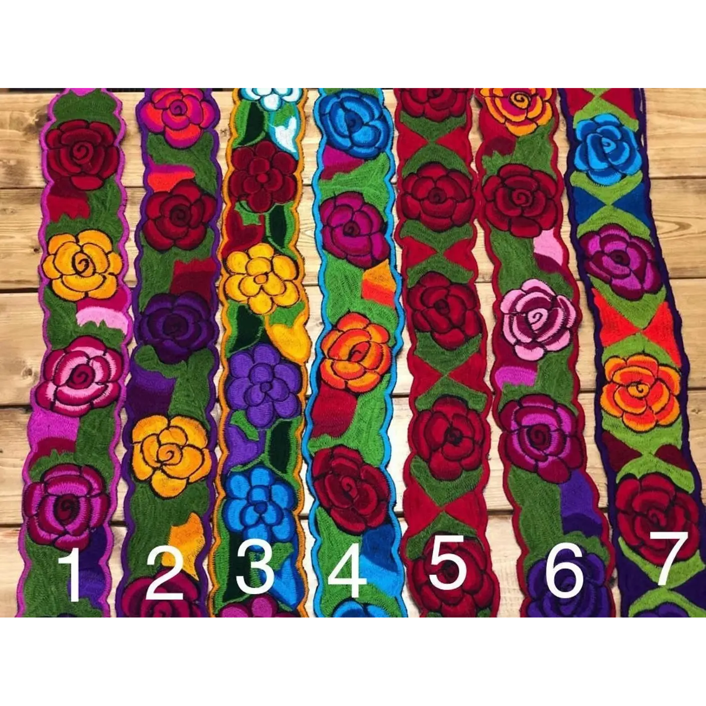 Bordado Floral Belt