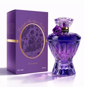 Twilight Amethyst Perfume 75ML Eau De Parfum Edp with Bright Bergamot Tuberose & Cedar Musk for Her Valentine Birthday Gift