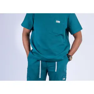 Kerry Two-Pocket Scrub Top
