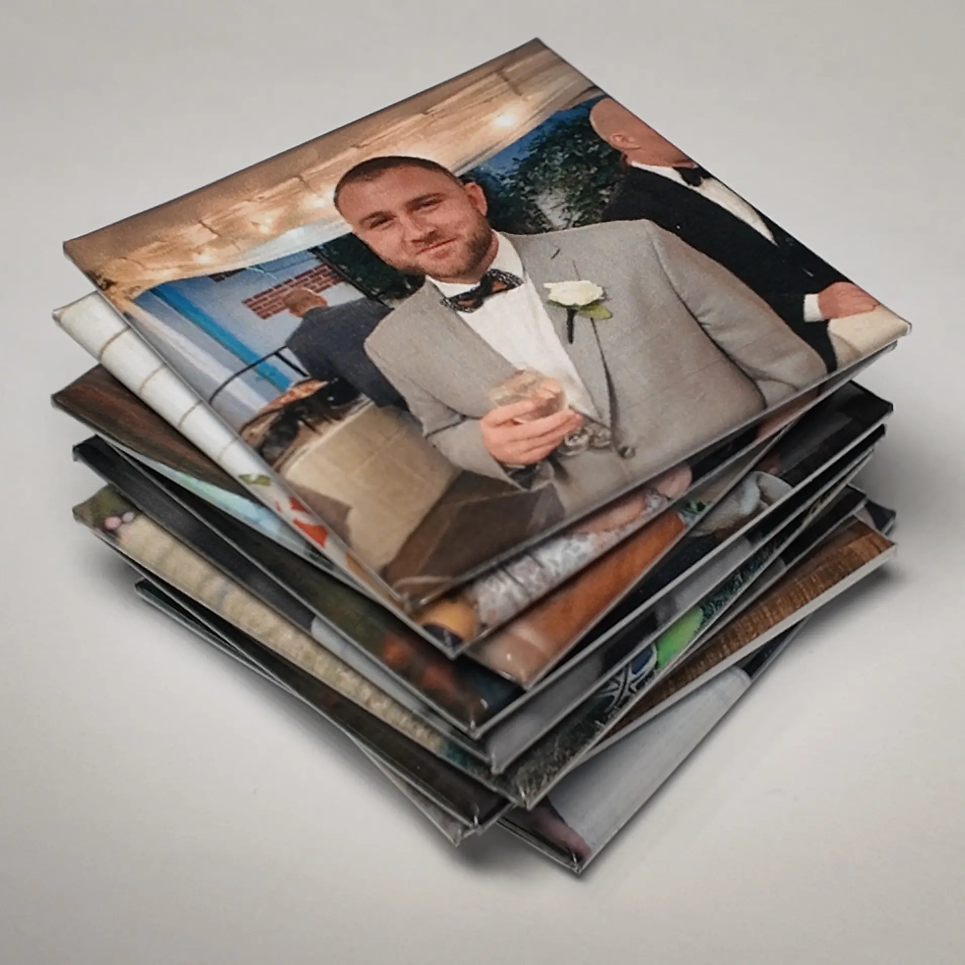 2”x2” Custom Photo Refrigerator Magnet, Personalized Magnets for Fridge, Fridge Decor, Ideal Gifts for Home Supplies, Room Decor