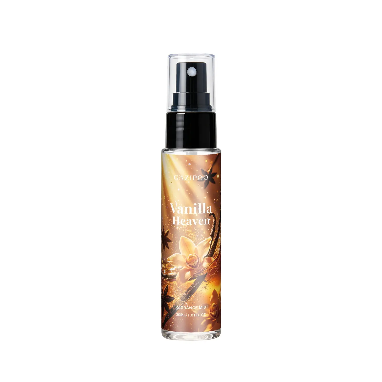 Gavarry Vanilla Heaven Perfume, Fresh Fruit Top Notes, Sweet Vanilla and Floral Middle Notes, Woody Base Notes, Liquid Form, Non-Flammable