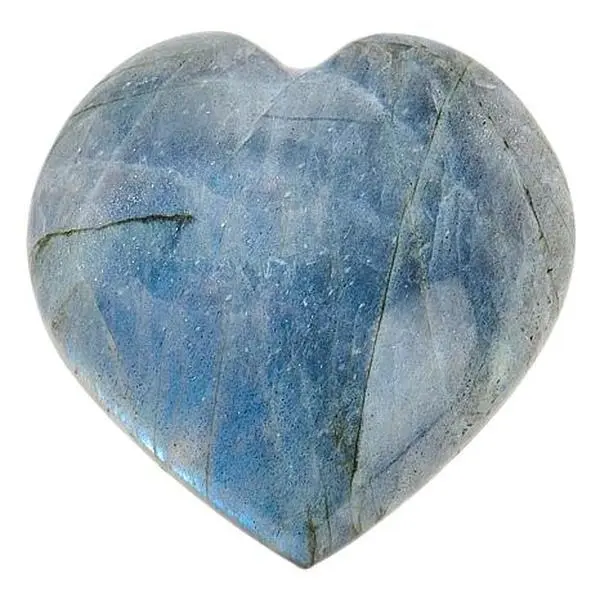 Mine Finds by Jay King Madagascar Labradorite Heart Specimen Mine Finds by Jay King Madagascar Labradorite Heart Specimen