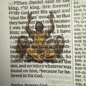 Bible Stickers – Clear Scripture Stickers for Journaling and Study | Old Testament | Christian Faith Gift