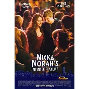 NICK & NORAH'S INFINITE PLAYLIST 27x40 D/S Original Movie Poster One Sheet 2008 Michael Cera