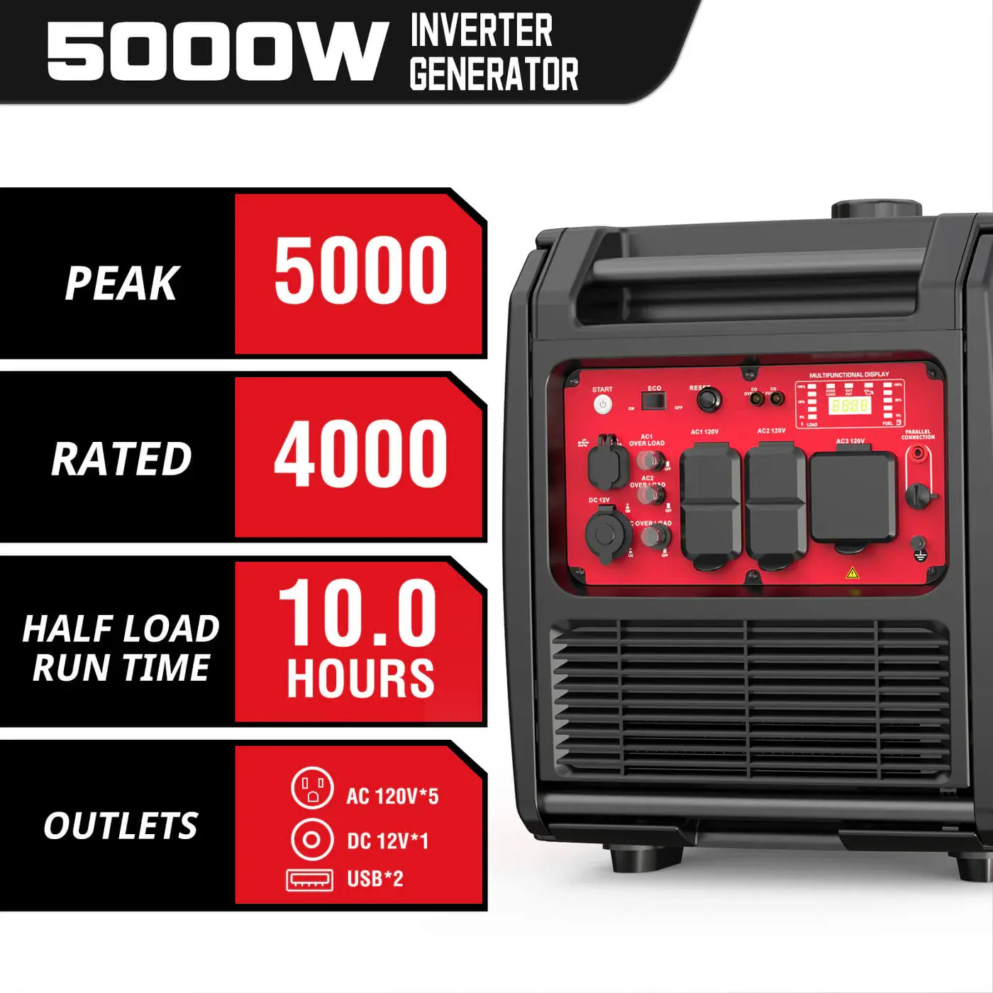 5000W Electric Start Generator