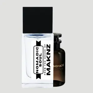 MAKNZ Nomadic Soul Unisex Fragrance - amber, oud, warm spicy, rose, smoky, woody, fruity