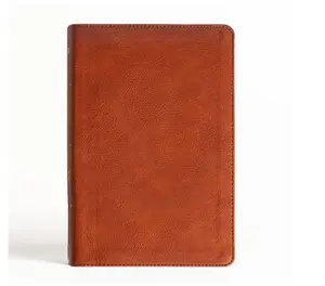 NASB Large Print Personal Size Reference Bible, Burnt Sienna LeatherTouch, Red Letter, Presentation Page, Cross-References, Full-Color Maps, Easy-to-Read Bible Karmina Type Imitation Leather – Large Print, May 15, 2022