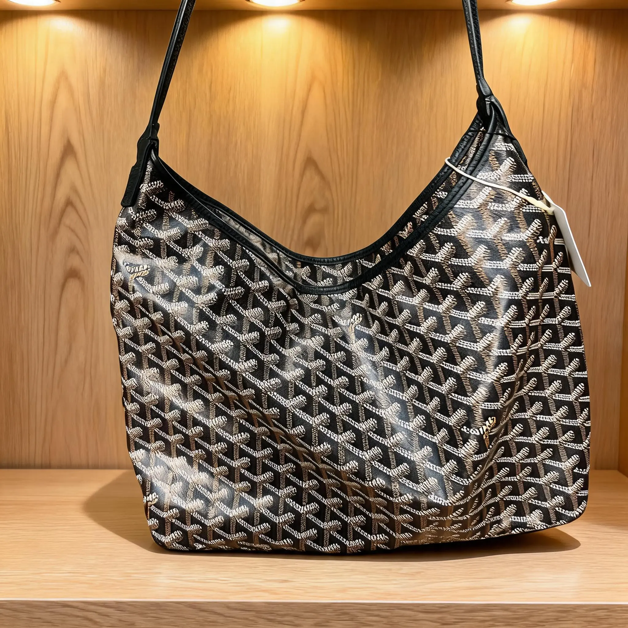 Pre-owned Goyard Leather Shoulder Bag C0723833153