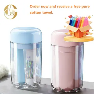 5-in-1 portable travel toothbrush cup with detachable toothbrush holder and lid. Leak-proof wash cup, suitable for travel, camping, business trips, student dormitories, and bathroom toothbrush storage. Unisex travel gear, makes a great gift.