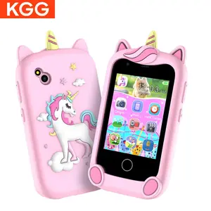 KGG Unicorn Design Smart Watch Phone, Cute Touch Screen Camera Toy Learning Toy Phone, MP3 Player Smart Watch Phone, Birthday Gift
