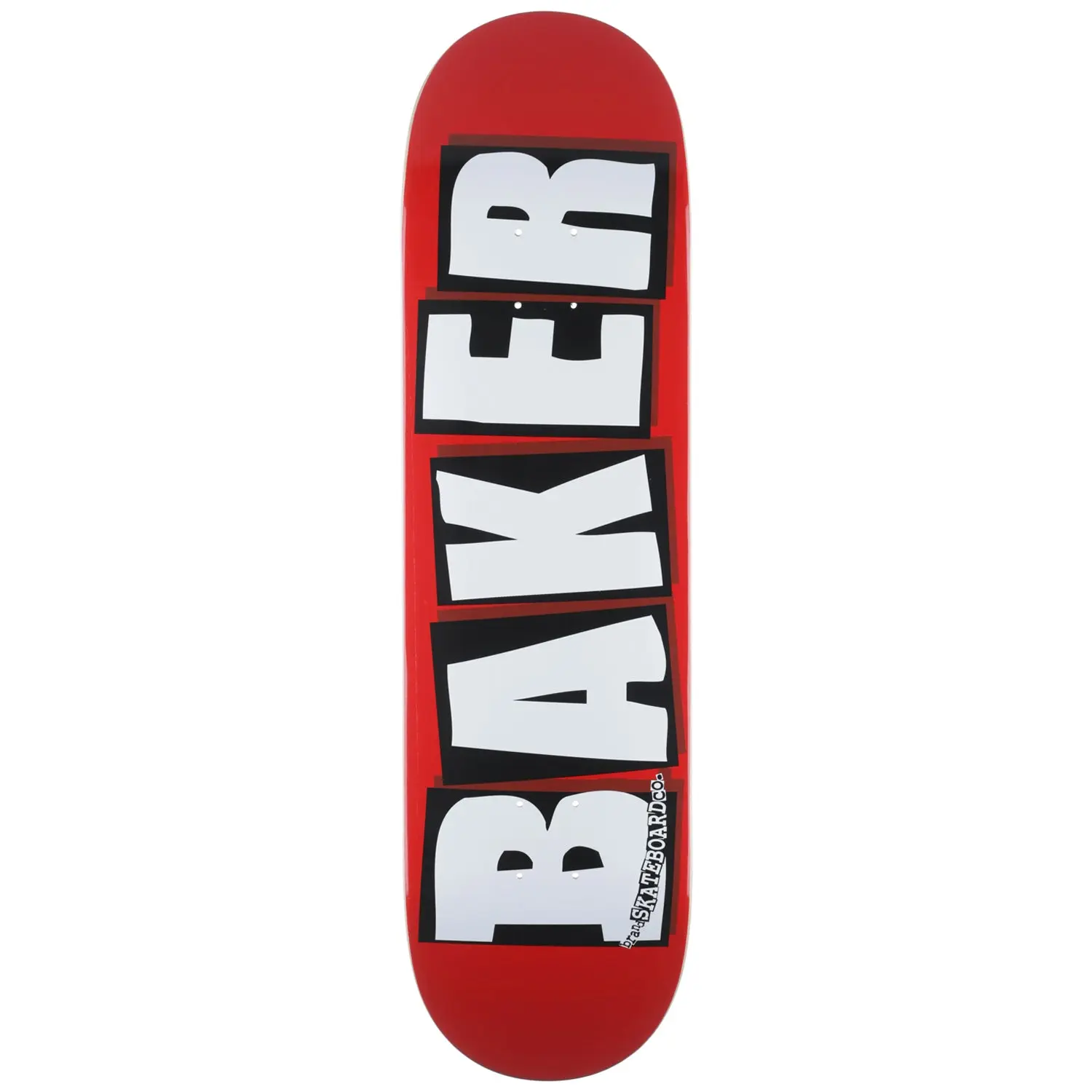 Baker Deck Brand Logo White 8.5" Baker Deck Brand Logo White 8.5"