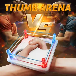 Thumb Wrestling Party favors. Party souvenirs. Thumb arena! Thumb wrestling ring! Guaranteed to make you laugh and cheer! The perfect party game! The perfect gift! Christmas present!