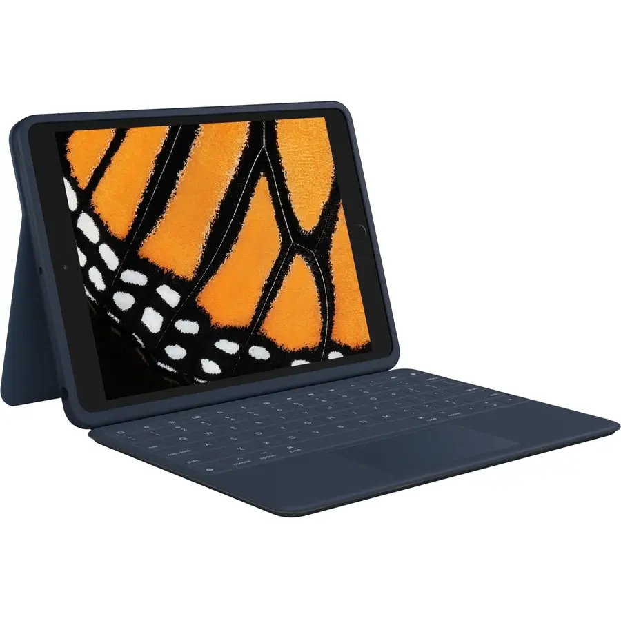 Logitech Rugged Combo 3 Keyboard/Cover Apple iPad 7th/8th Gen Blue 920010341