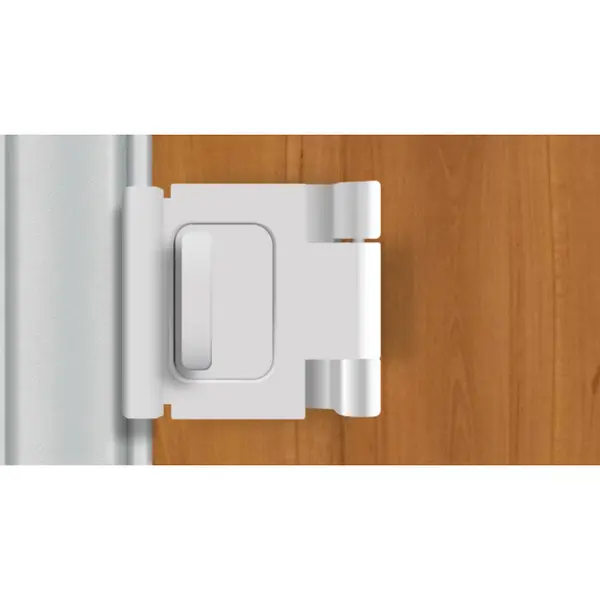 212 MAIN DG01 Outdoor Guardian Safety Lock - White, Easy-Install Tool for Outswing Front, Double, Apartment Doors, Home Protection Childproofing with VHB Tape, Door Locks Security Solution, Double Doors