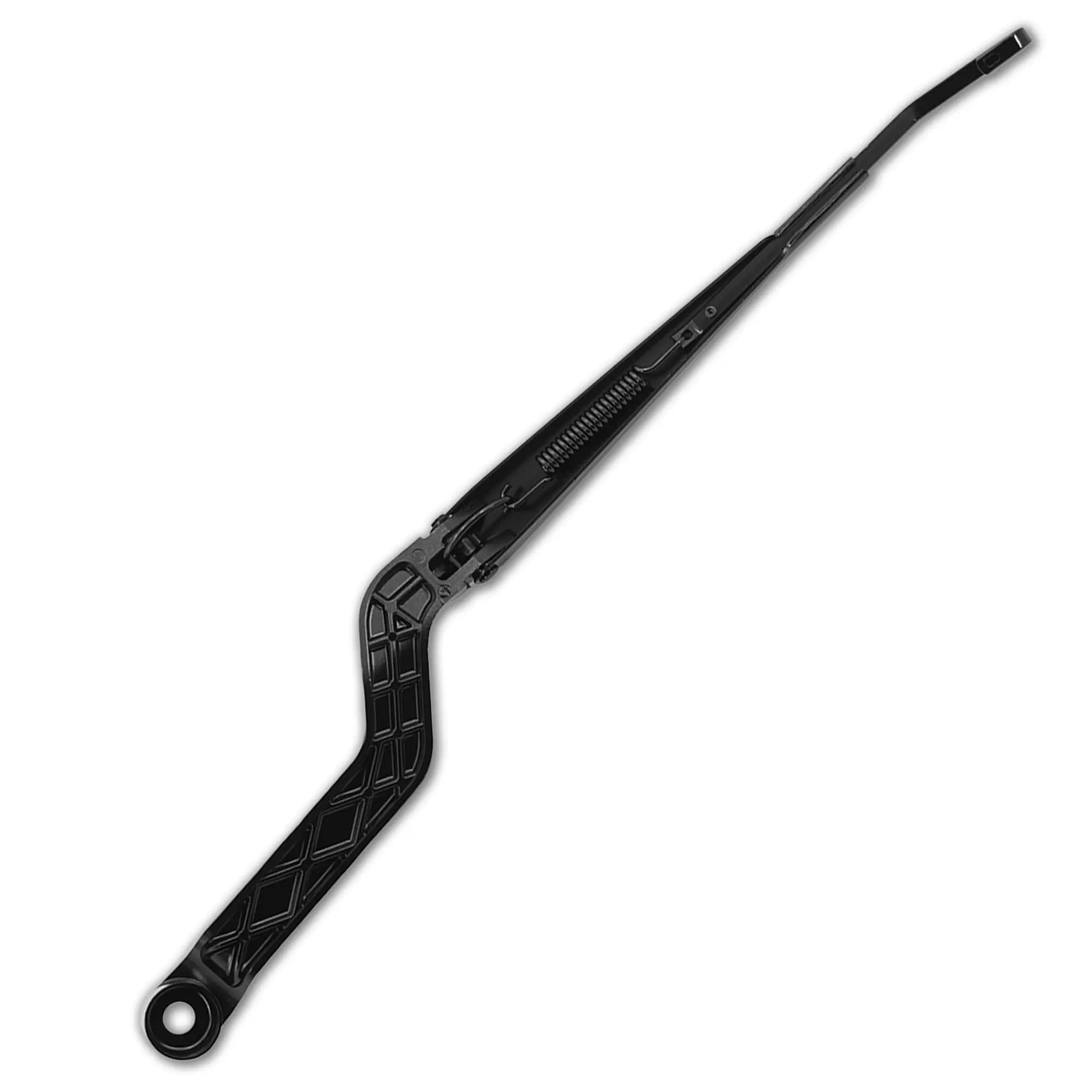 Front Left Windshield Wiper Arm Kit Noiseless Rust Protection Fits Compatible with Honda 2009-2015 Pilot Replaces OE 42474 76600SZAA01 76600SZAA02