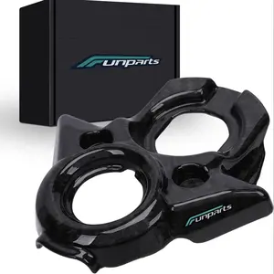 Motorcycle Ignition Key Switch Cover, Carbon Fiber Ignition Key Switch Cover, Motorcycle Accessories for Surron Sur Ron Light Bee X S LBX Segway X260 X160 Electric Motorcycle