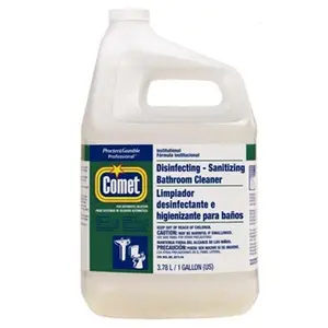 Procter & Gamble  Comet Professional Liquid Disinfectant Bathroom Cleaner Bottle Citrus Scent, 1 gal