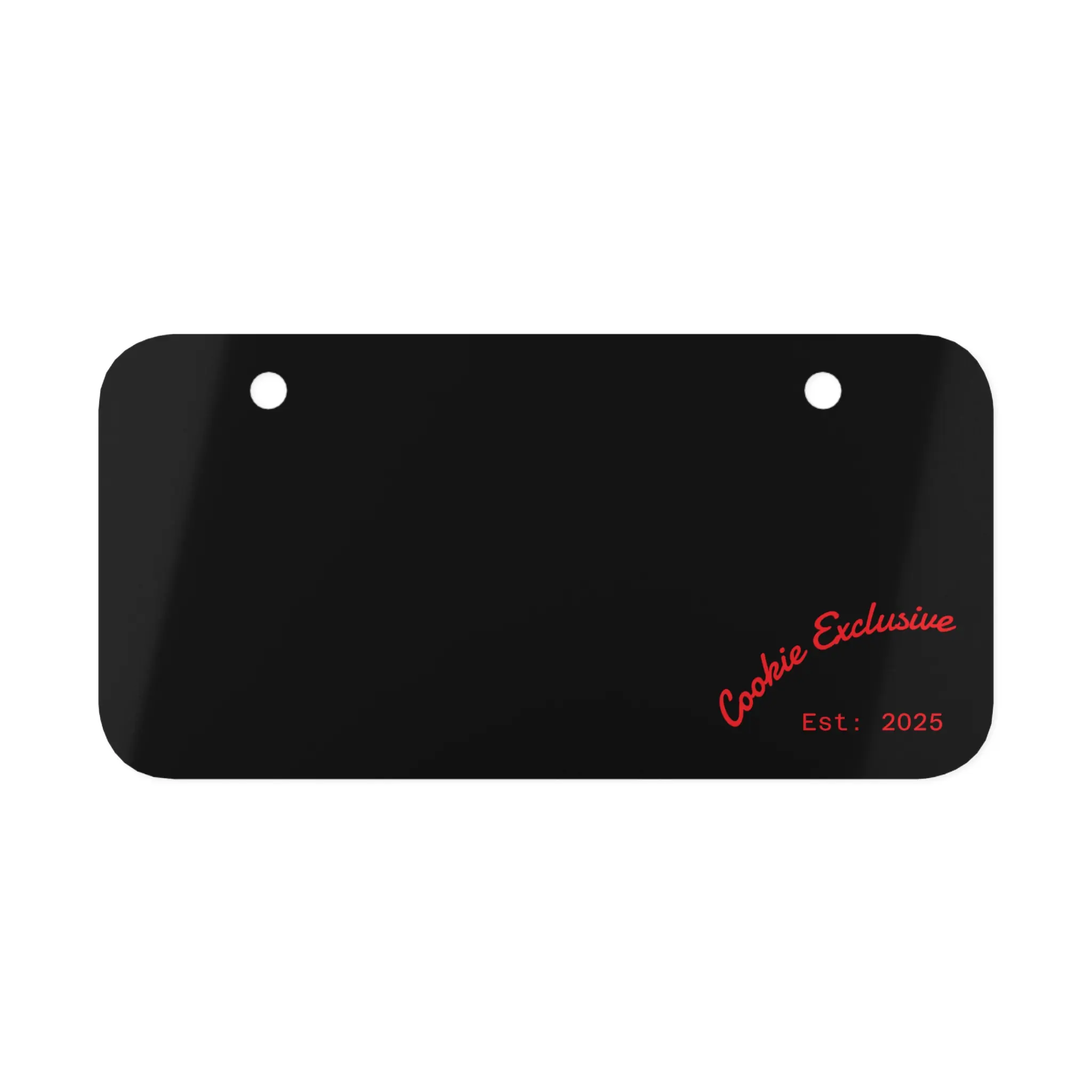 Cookie Exclusive Custom Plates!