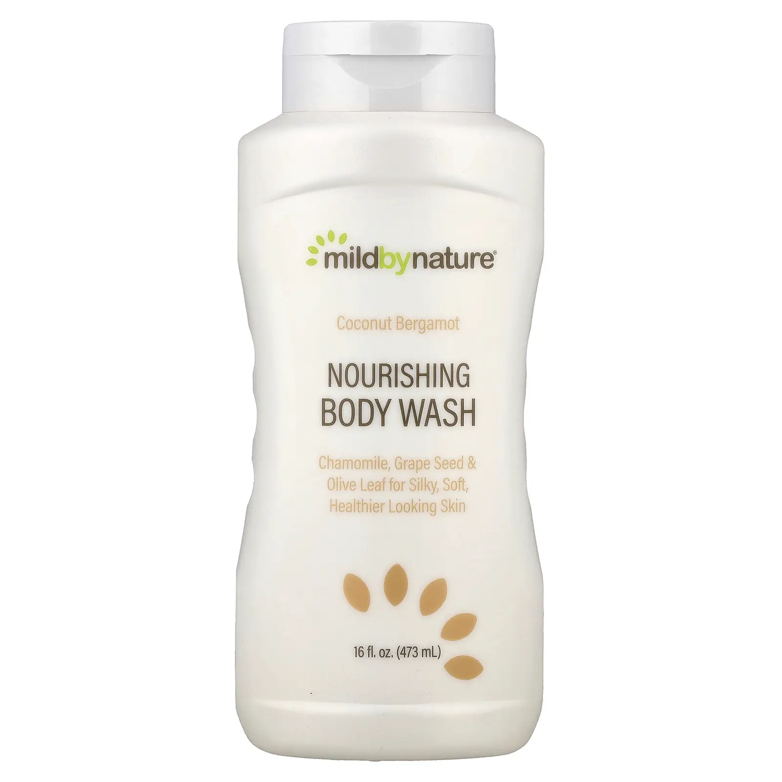 Mild By Nature Nourishing Body Wash, Coconut Bergamot, 16 fl oz (473 ml)