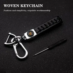 Cadillac Keychain Set, Minimalist Design Keychain, Durable & Stylish Car Accessories, Perfect Fit for Ct4 Xt4 Xt5 Models, Enhance Your Vehicle’s Look