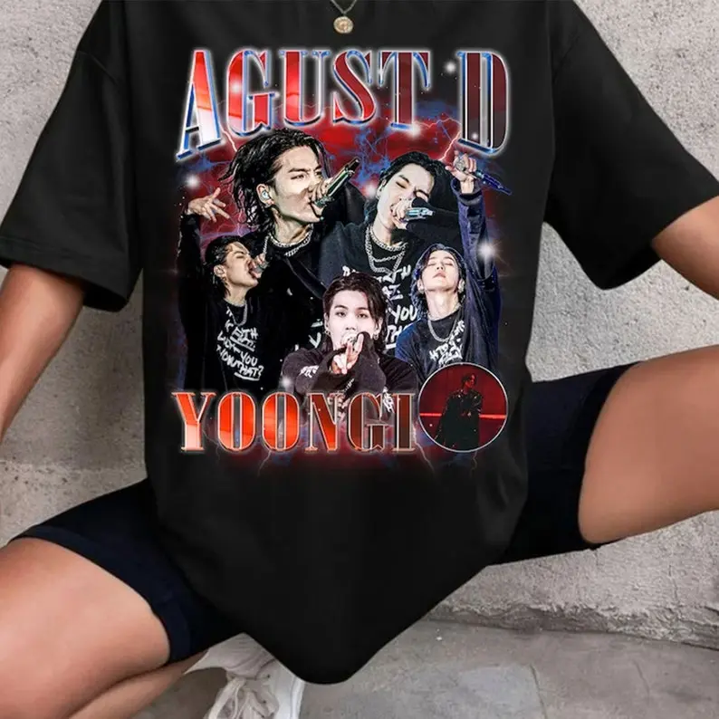 Agust D D Day Tour T-Shirt, Vintage Min Yoongi Shirt, Agust D World Tour Shirt, Suga On Tour 2023 Shirt, Agust D Tee, Min Yoongi Shirt