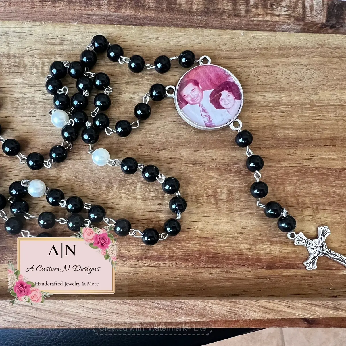 Custom Photo Rosary