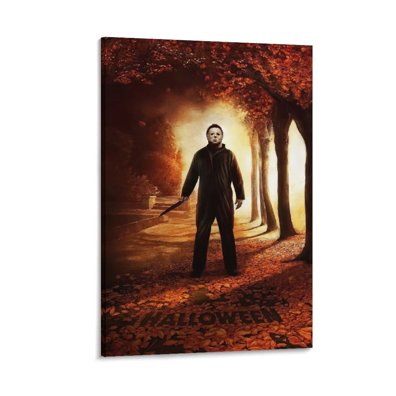 Transform Your Bedroom with Halloweens Kills Michaels Myers Mask Poster—modern And Spooky Decor for Horror Fans. Canvas Poster Bedroom Decor Sports Landscape Office Room Decor Gift Frames Ornaments Wall Artistic