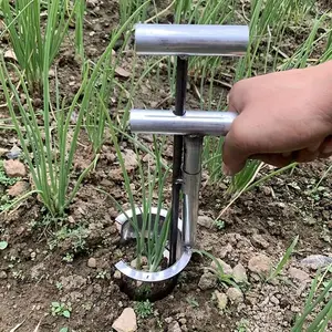 Stainless Steel Handheld Garden Transplanting Tool, Durable Manual Planting Tool, Garden Tools for Fruit Trees, Flower and Vegetable Seedlings