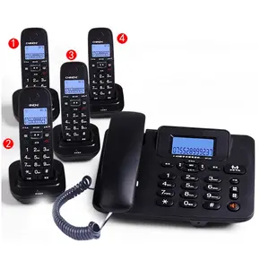 2.4GHz Long-Range Cordless Answering Machine Phone - Suitable for Office & Home Use
