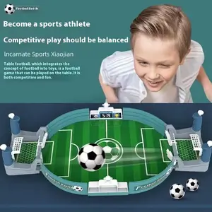 Children's Table Football Double Battle Parent-Child Interactive Toy Tabletop Football Educational Competitive Game