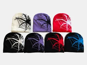 Phantom Troupe Spider Beanie Hunter X Hunter Satin-Lined Beanie for Anime Winter Wear